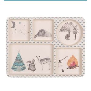 Love Mae Bamboo Dinnerware Set Forest Feast